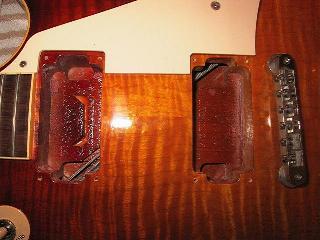Gibson 58 Historic Reissue Wiring Channel