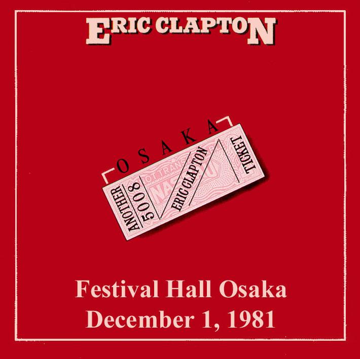 Eric Clapton - Another Osaka Ticket