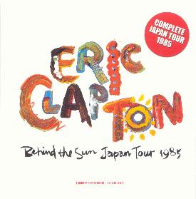 Eric Clapton Bshind the Sun Japan Tour 1985 Box Set E.C. Is Here / DJ Copy
