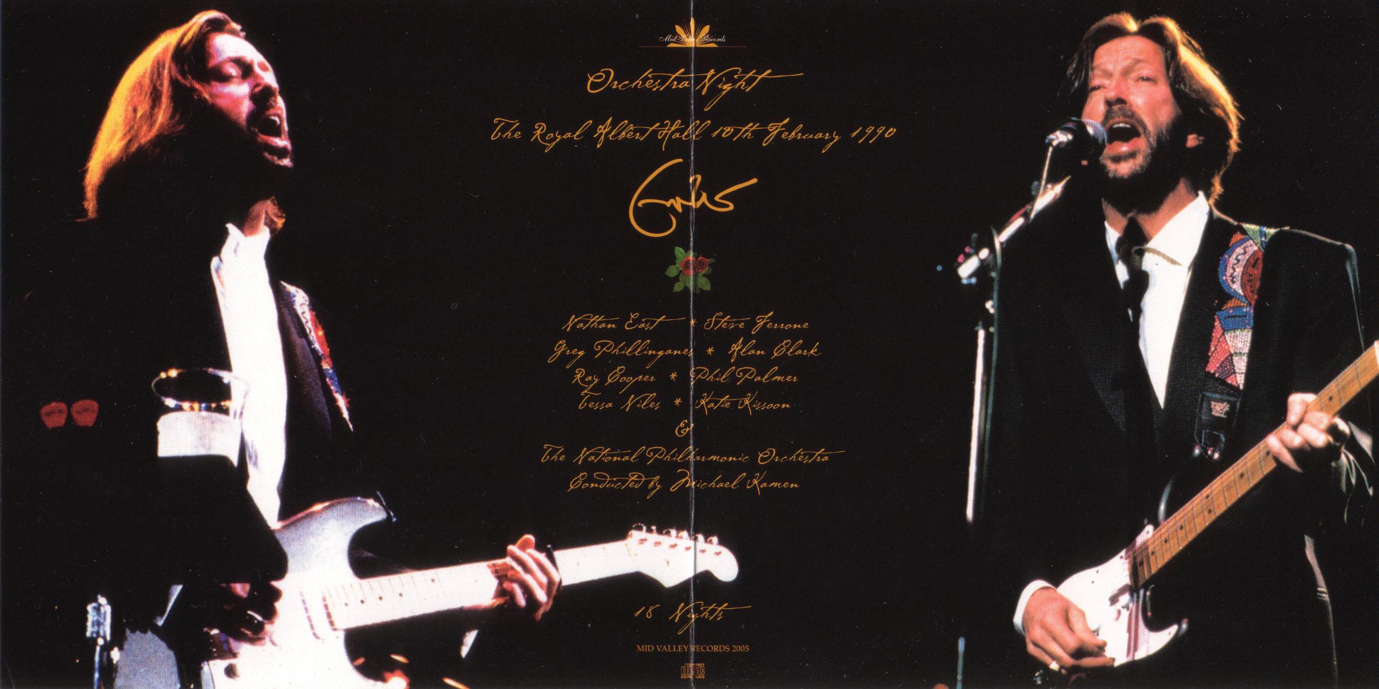 Eric Clapton - Orchestra Night - February 10, 1990 - Mid Valley 