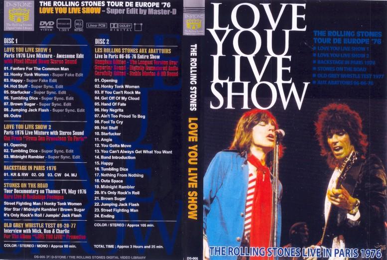 The Rolling Stones - Love You Live Show Paris, France - August 4, 