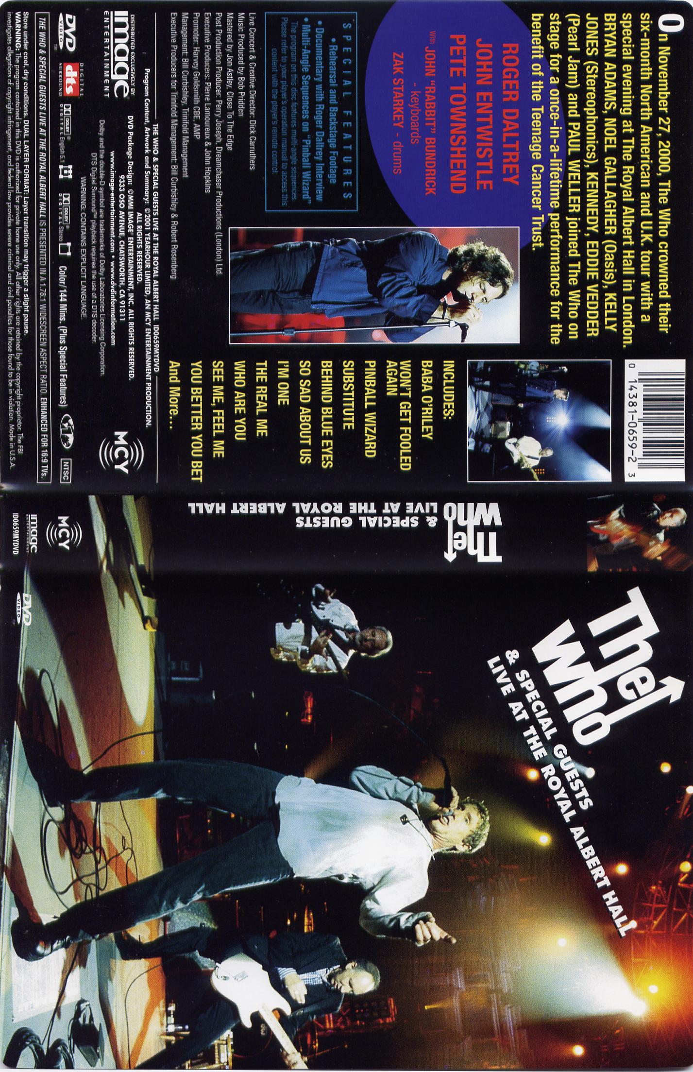 The Who - Live at the Royal Albert Hall - DVD